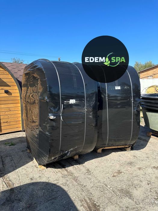 Сучасній карпатський чан на дровах для бізнесу і дому. Офуро.