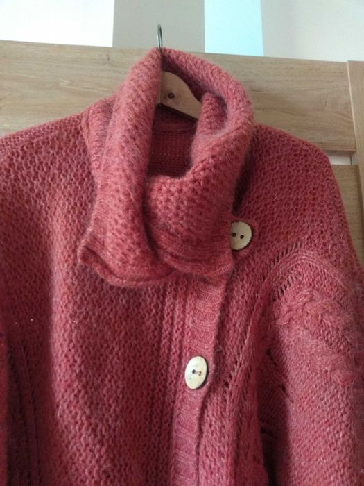 Kamizelka ponczo nietoperz narzutka