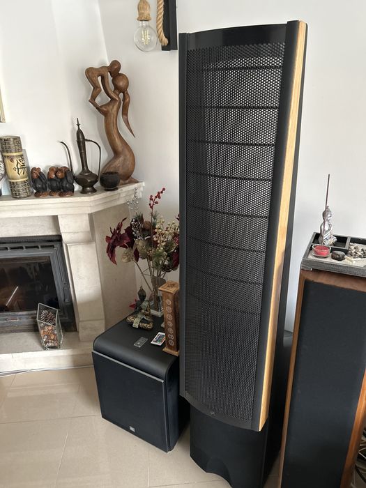 Colunas electroestáticas Martin Logan Ascent,com defeito.