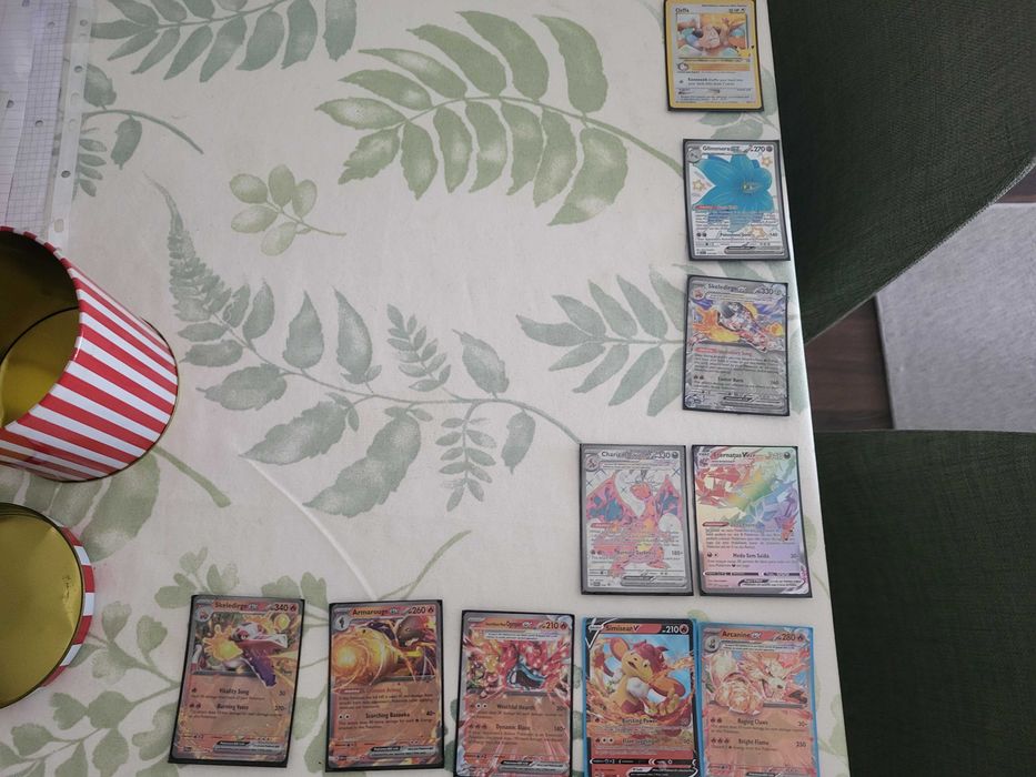 Cartas raras de Pokémon