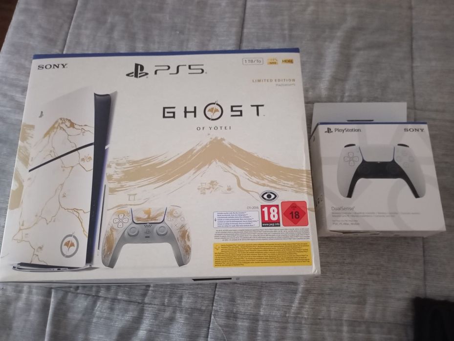 Ps5 1TB versão Ghost of Yothei