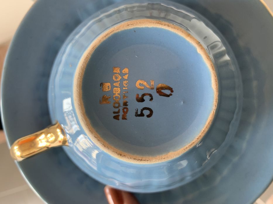 Conjunto Chávena e Prato RB Alcobaça