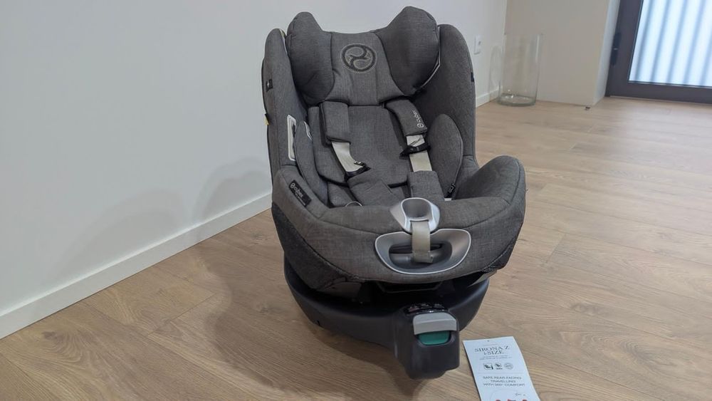 Cadeira SIRONA Z I-SIZE PLUS Manhattan Grey - mid grey + BASE Z Black