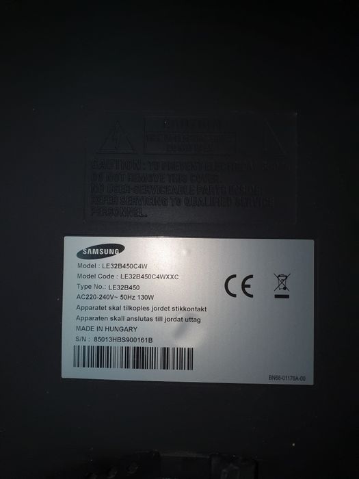 Placa tv samsung LE32B450C4W