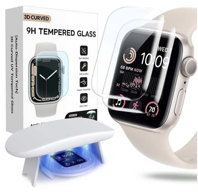 Ochraniacz szkło ekranu do Apple Watch 44 mm