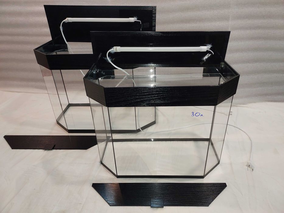 Аквариум Панорамный 20л 30л 45л. 60л. 150л. 200л.