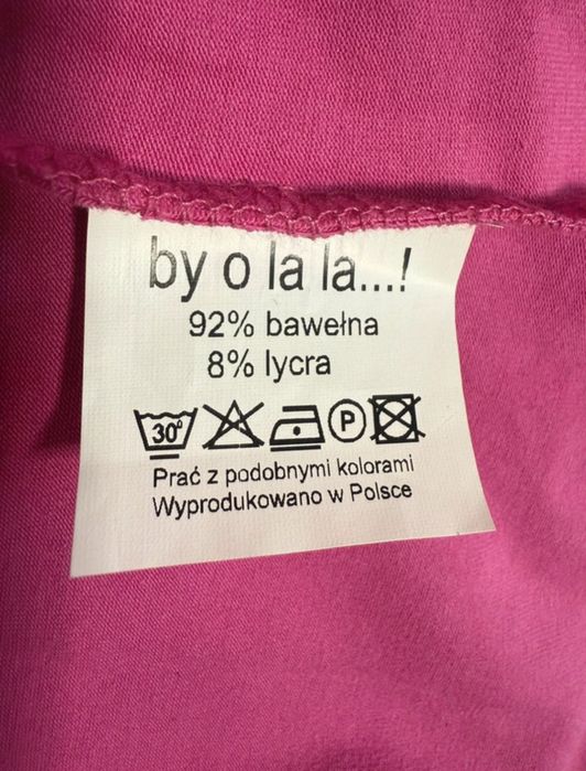 Bluzka By o la la! Róż Wyprzedaż%