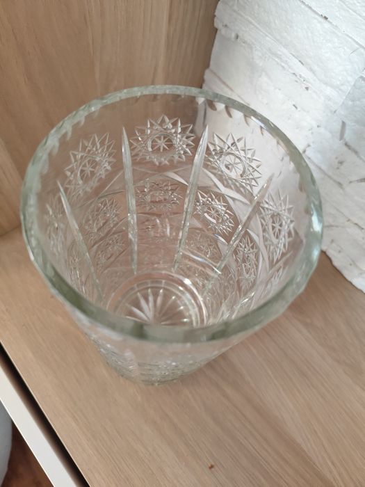 wazon kryształowy 28 cm