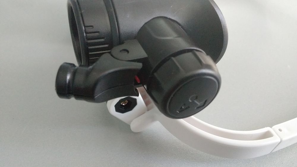 Биокулярные очки с подсветкой для ремонта и других работ