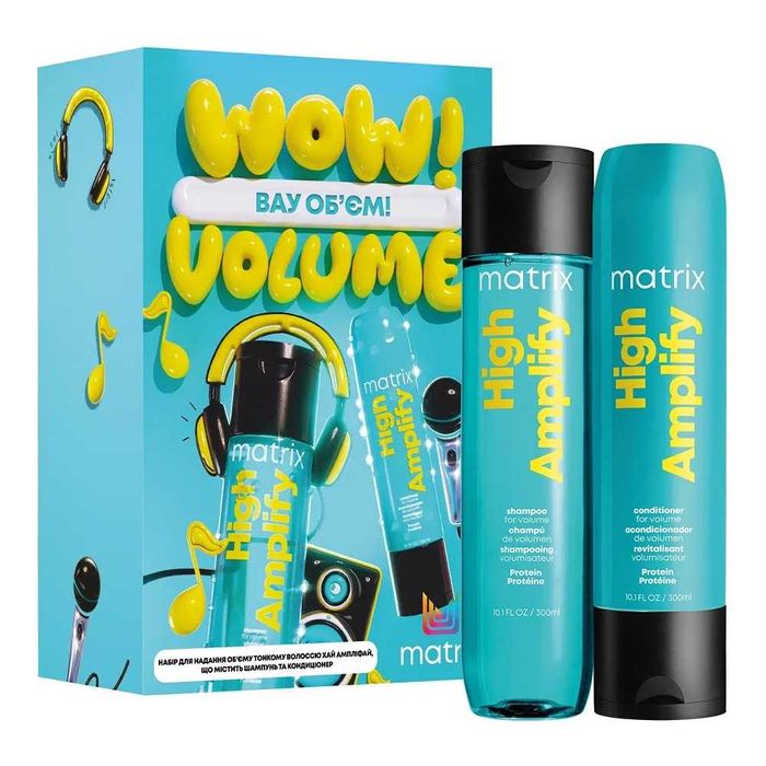 Matrix Total Results High Amplify для надання об'єму тонкому волоссю