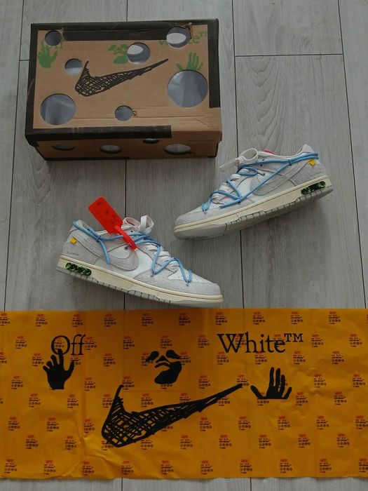 Buty nike dunk off white