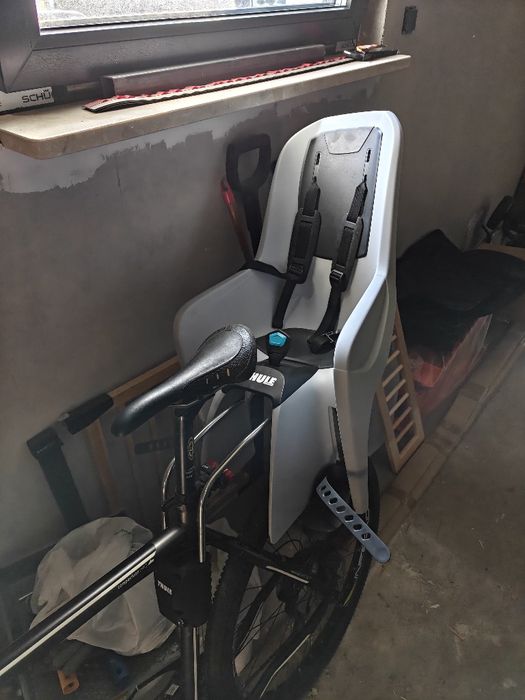FOTELIK ROWEROWY THULE RideAlong Lite 2 Light Grey - jak nowy!