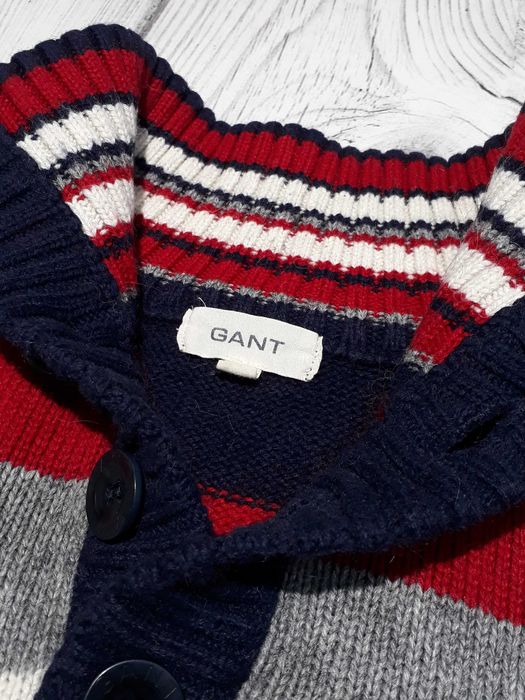 Кофта на гудзики Gant светр розмір XL
