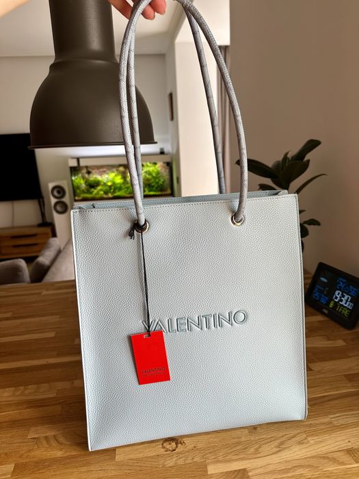 Сумка Valentino голубого кольору