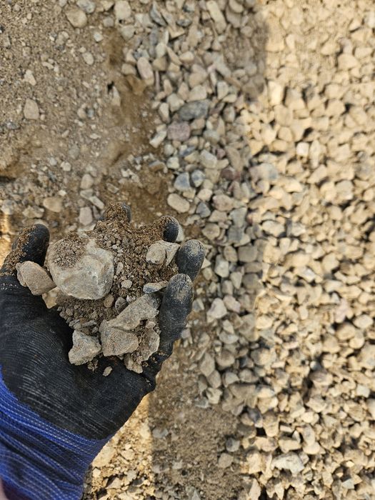 Kamień łamany drogowy, tłuczeń, żwir/pulpa zagliniona, destrukt