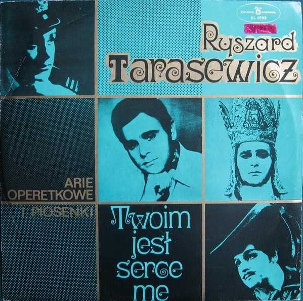 LP Ryszard Tarasewicz - Arie Operetkowe i Piosenki, winyl, Muza 1971