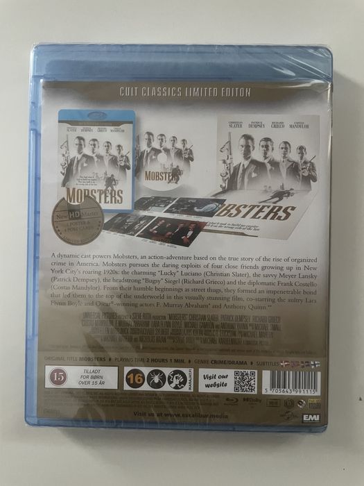 Bluray Mobsters selado