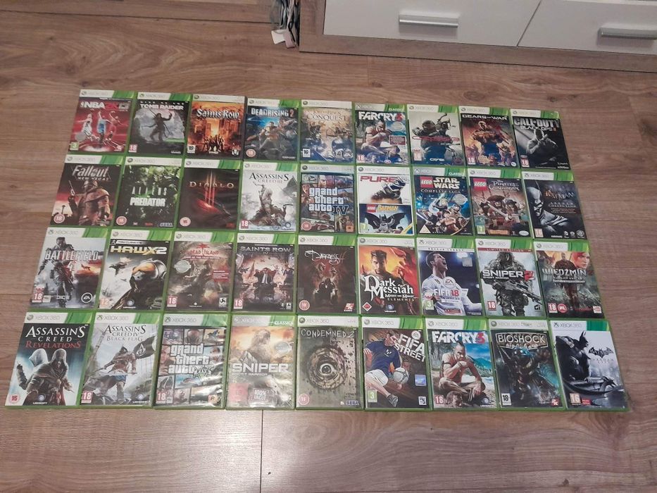 Xbox 360  różne tytuły zamian sprzedaż