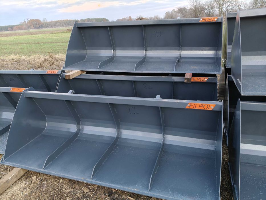 Wzmacniana łyżka euro ramka/Sms 1,2m 1,5m 1,6m 1,8m 2,0m 2,2m 2,4m