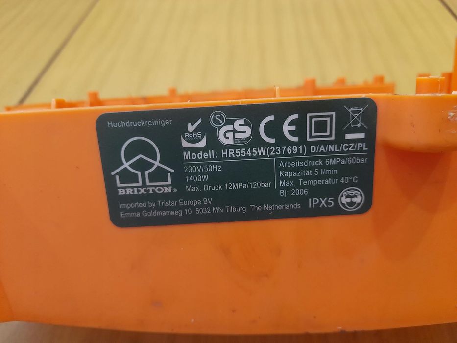 Brixton Hr5545W Osłona Obudowa Pokrywa Korpus