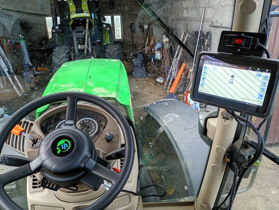 Nawigacja rolnicza GPS autoprowadzenie RTK 2cm kamera isobus