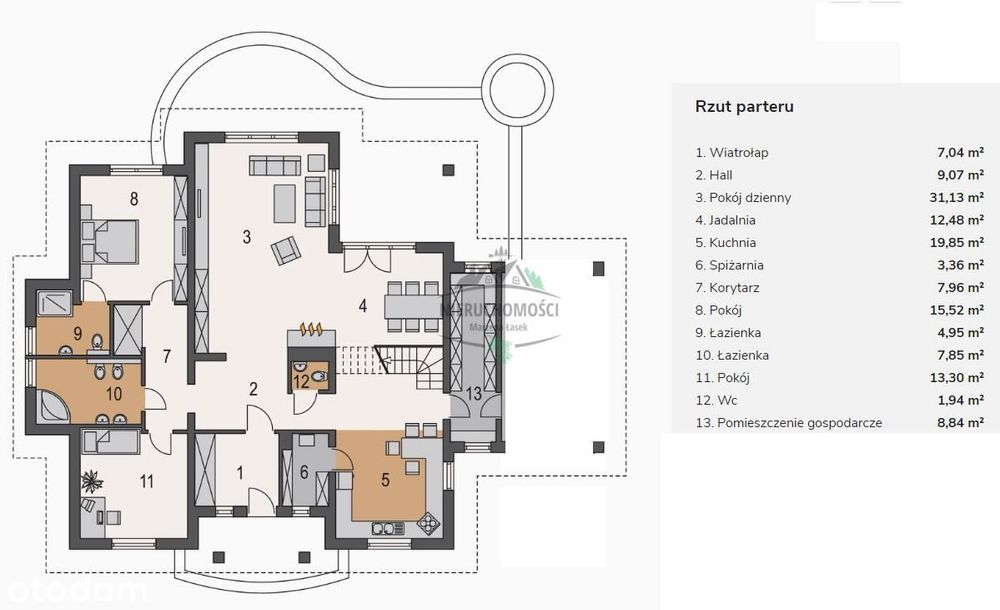 Ślizów/ Syców,  dom 183m2+ garaż 90m2, działka 3000m2