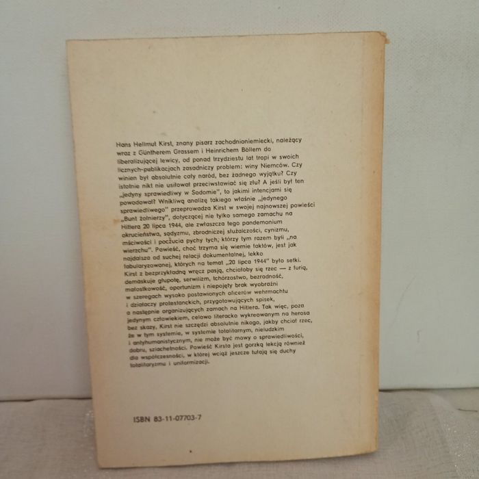 Bunt żołnierzy. Hans Hellmut Kirst
