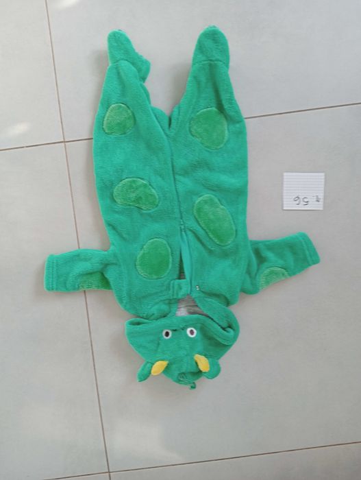 Kombinezon polarowy 56 dinozaur