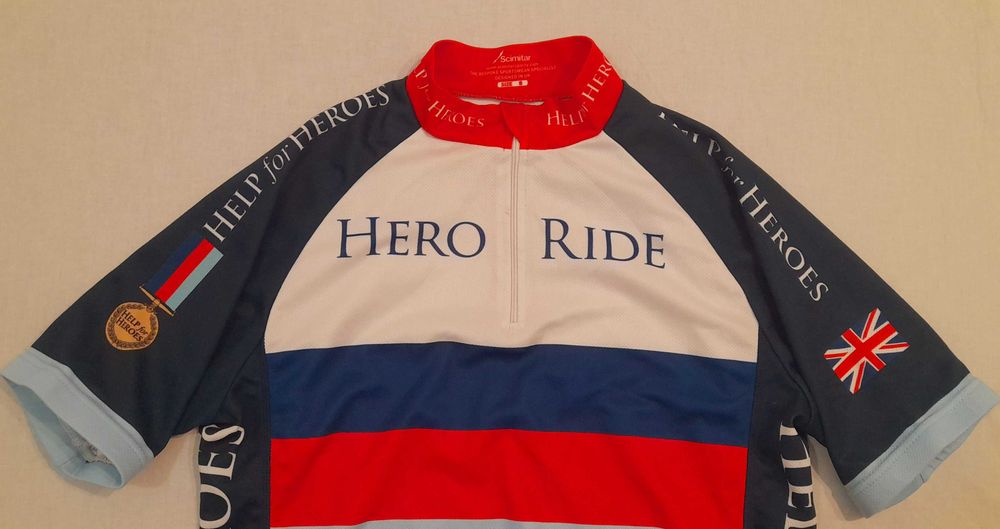 koszulka cycling jersey Hero Ride military soldier GB Scimitar S