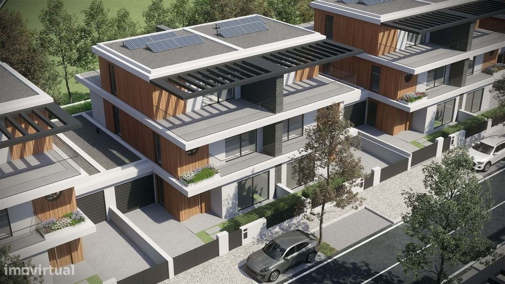 Moradia T5 nova (3 pisos) sita no empreendimento Bairro do Loreto