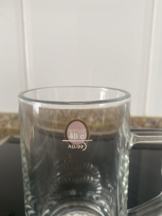 Caneca de vidro Super Bock