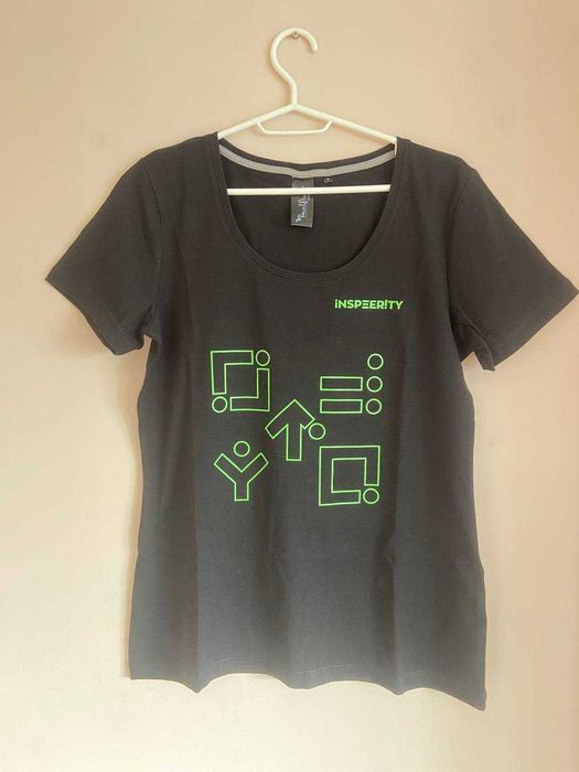 Czarny basic T-shirt