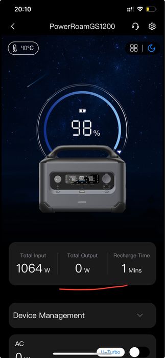 Зарядна станція Ugreen PowerRoam GS1200 1200W 1024Wh