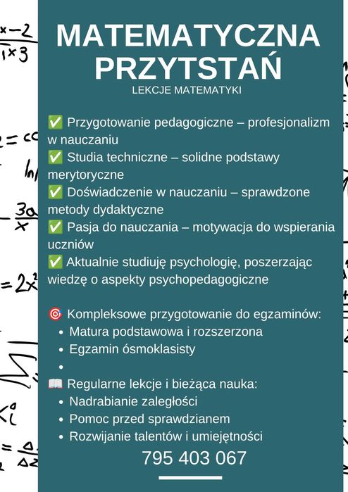 Korepetycje Matematyka