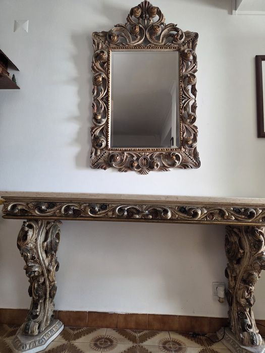 Credencia estilo barroco