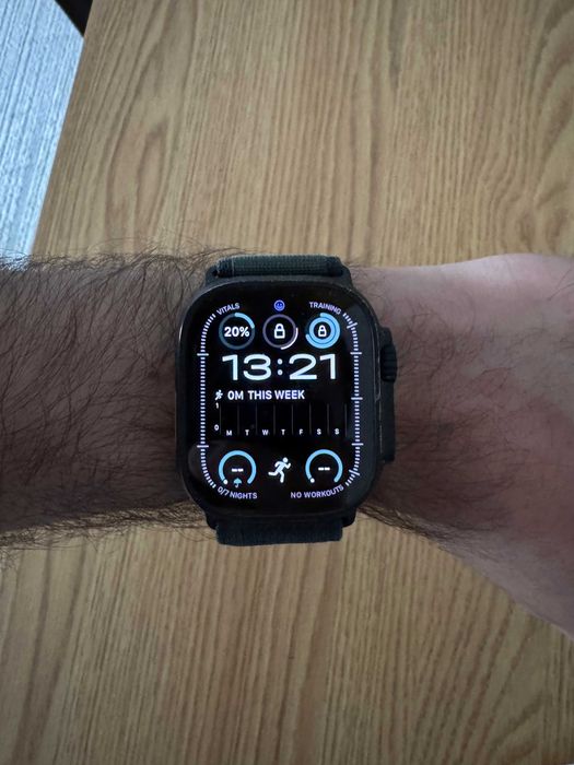 Apple Watch Ultra 2 GPS + Cellular 49 mm czarny tytan | 100% baterii | 3 opaski