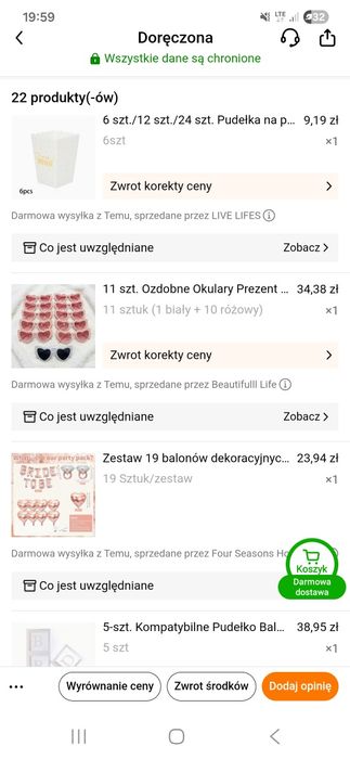 Zestaw dekoracji na wieczór panieński / Bride To Be