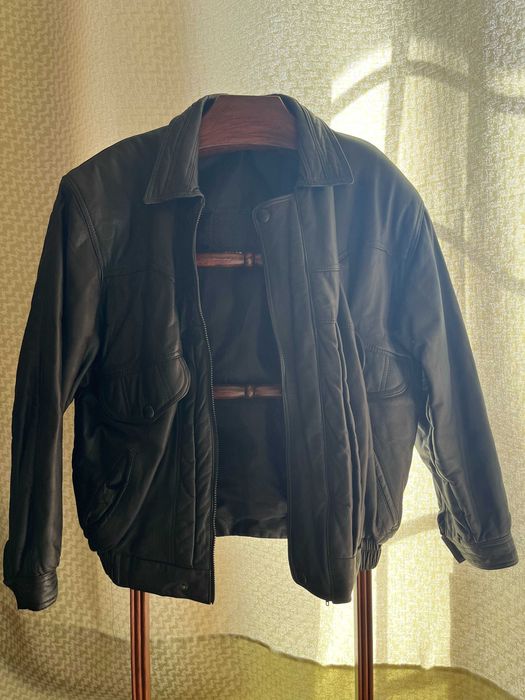 Casacos vintage de cabedal