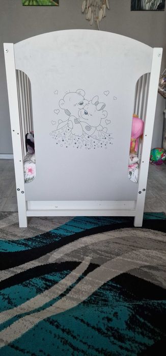 Łóżko dziecięce z szufladą 125x65