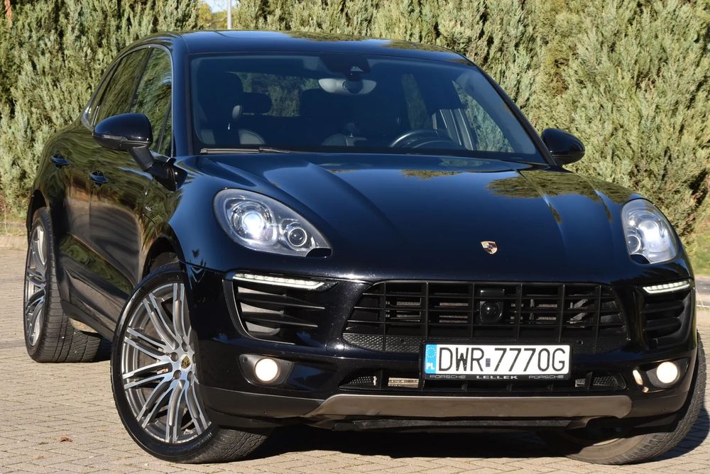 Porsche Macan Porsche Macan S Diesel, ACC,CarbonPakiet,BURMASTER,El.Pod.iWentFotele!