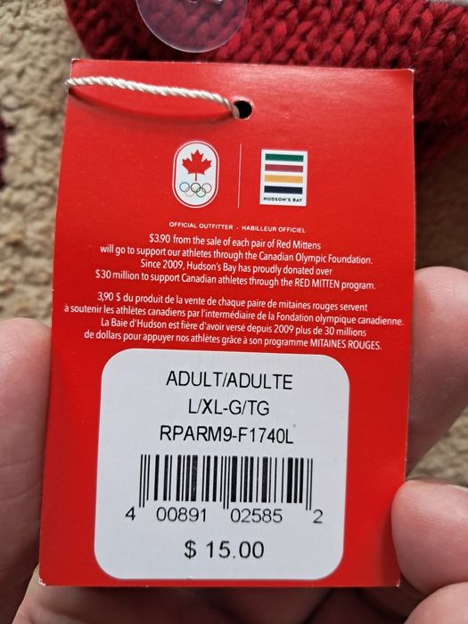 Рукавиці фірмові Canada