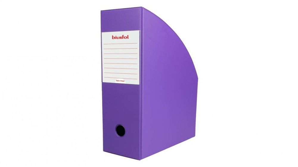 Pojemnik na dokumenty 10cm violet Biurfol