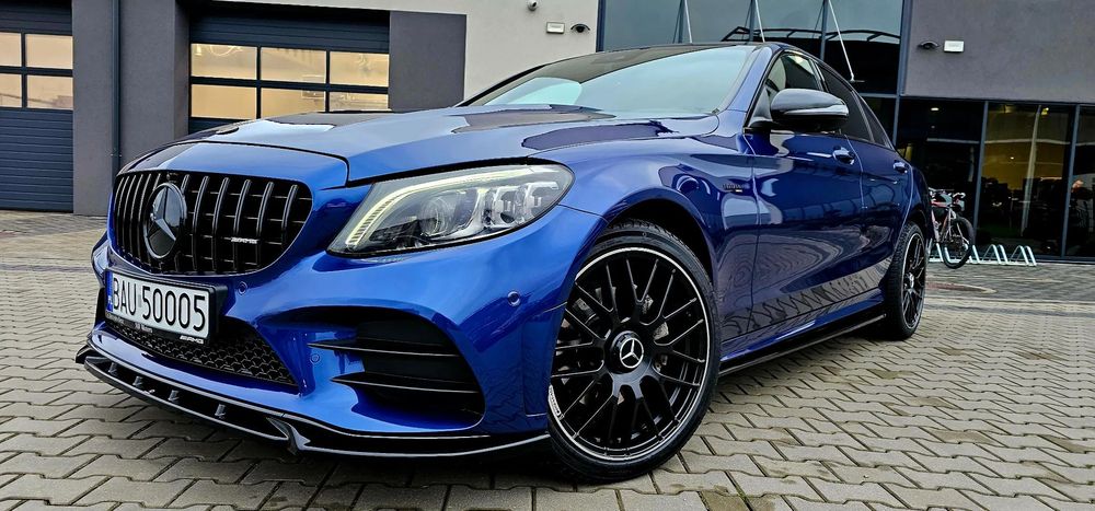 Mercedes-Benz Klasa C 4matic 9G- TRONIC SALON PL Bardzo bogate wyp.