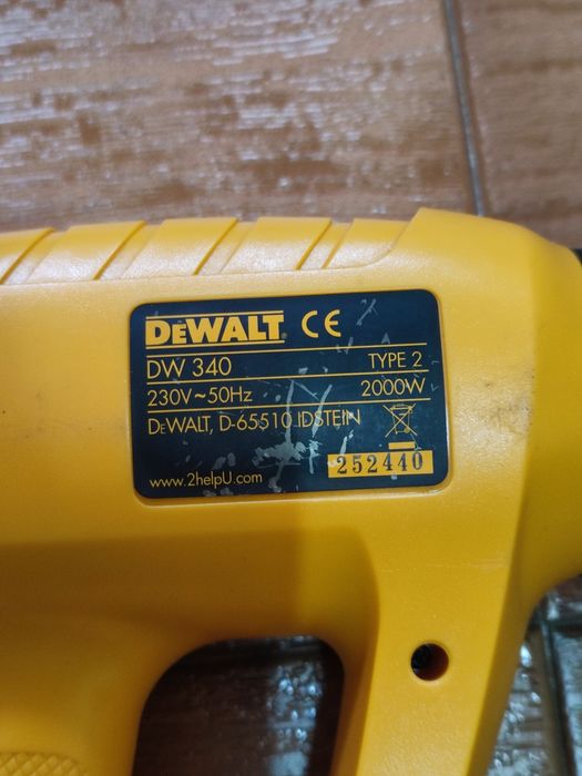 Pistola Ar Quente Dewalt 2000W