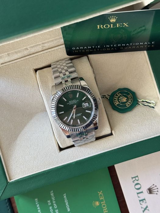 Rolex Datejust Mostrador Verde