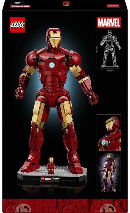 LEGO 76344 Marvel Iron Man Mark 3 , Залізна Людина Mark 3