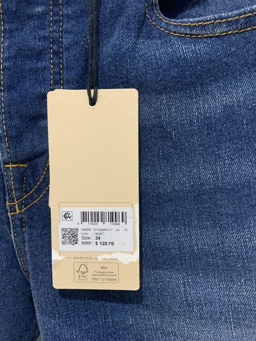 Calcoes ganga Scotch & Soda Tam USA 34