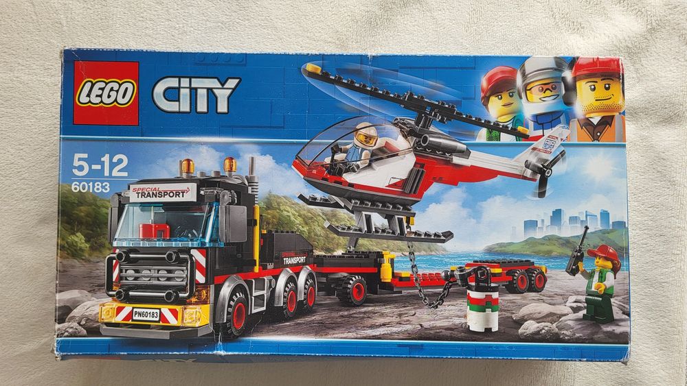 Zestaw Lego City 60183 Transporter Ciężkich Ładunków Komplet