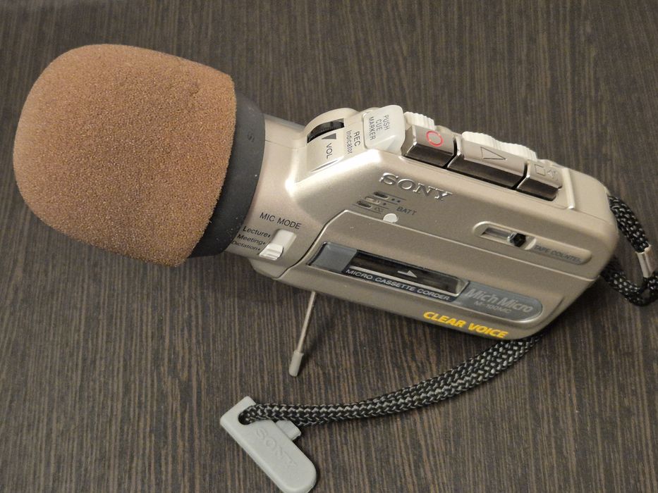 SONY  Mic'n Micro M-100MC  диктофон мікро магнітофон.Для поціновувачів