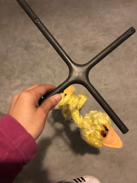 Marioneta peluche pássaro